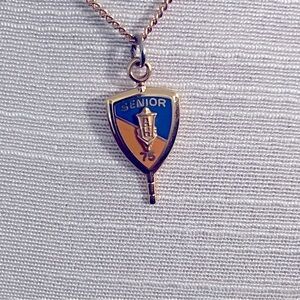 Senior 75 School Pendant on Chain